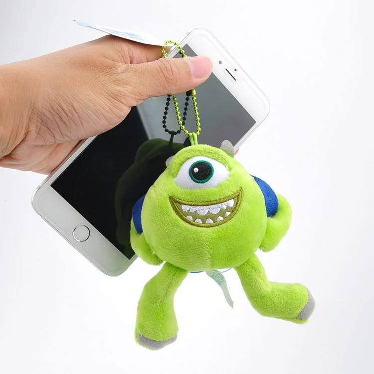 1pcs 10cm Monsters plush pendants Mike Wazowski and James P. Sullivan sulley stuffed soft toys doll children birthday gift | Игрушки и