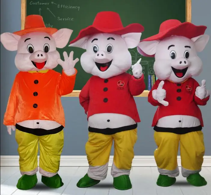 

Pig Mascot Coutume Fancy Dress birthday Halloween party performance props