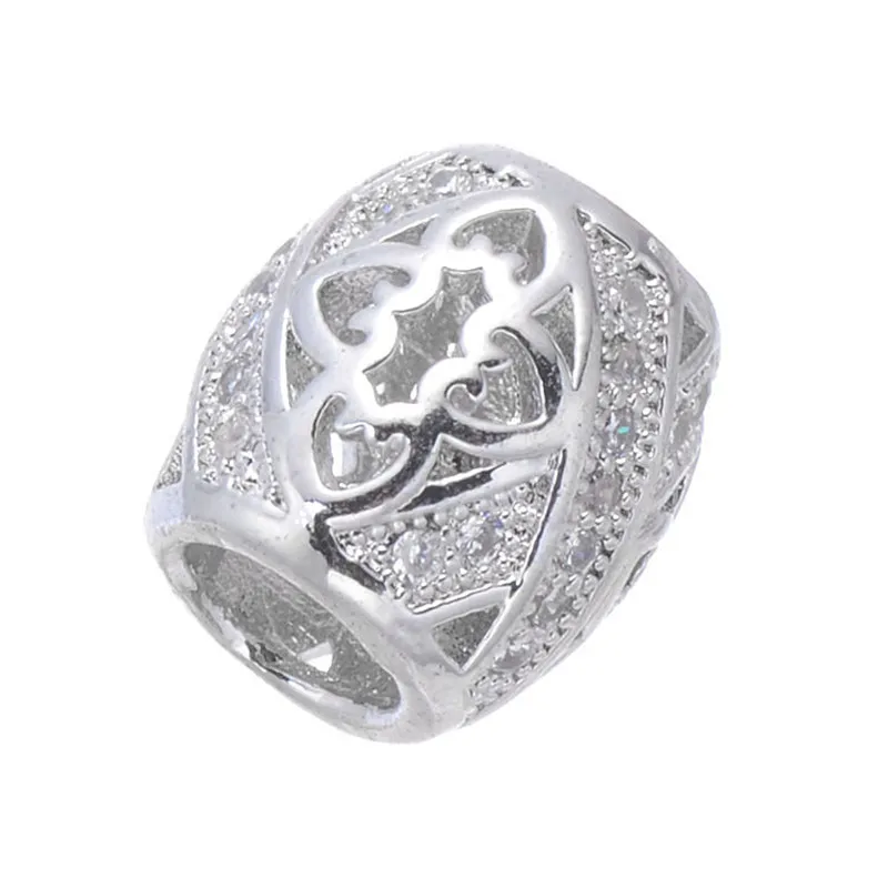 Бусины из золотистого/розового золота/родия 10 Х100 мм ювелирные изделия сделай сам