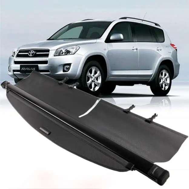 Защитный козырек для багажника автомобиля груза Toyota RAV4 2009 2010 2011 2012 2013 (черный
