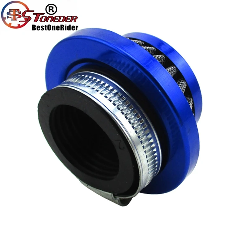 Голубой воздушный фильтр STONEDER 35 мм для SDG Stomp Kayo Sunl 50cc 90cc 110cc 125cc Pit Dirt Bike ATV Quad
