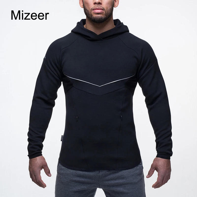 MIZEER new design clothing hoodie men fashion sweatshirts brand original casual pullover autumn men's sportswear | Мужская одежда