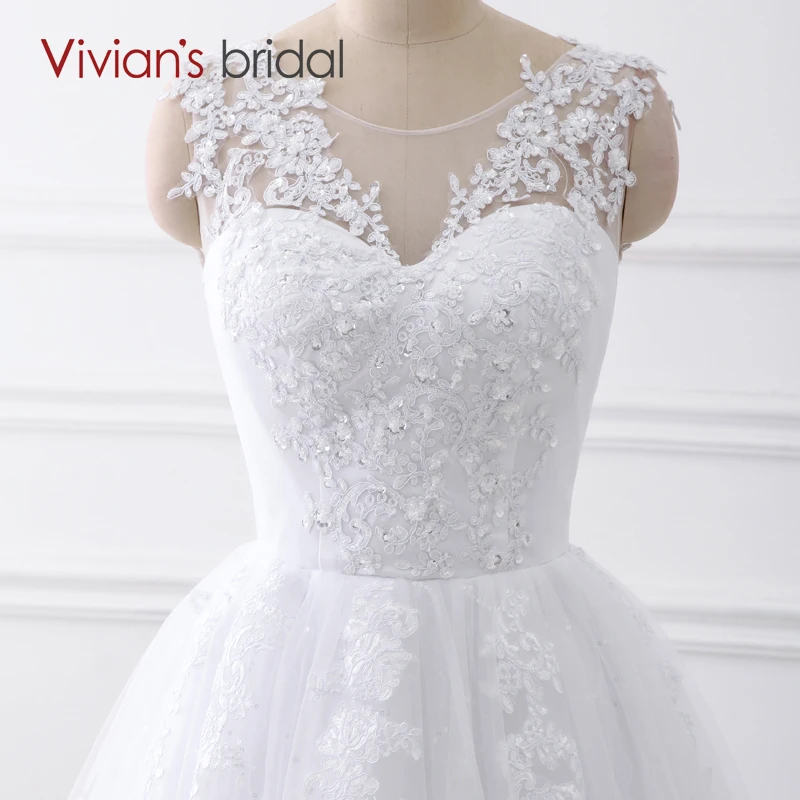 ТРАПЕЦИЕВИДНОЕ свадебное платье без рукавов Свадебные платья с блестками и