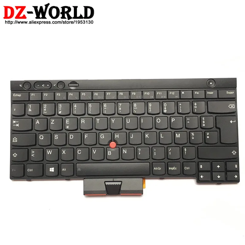 Новый оригинальный клавиатура с французской раскладкой для Thinkpad L430 L530 T430 T430i T430S