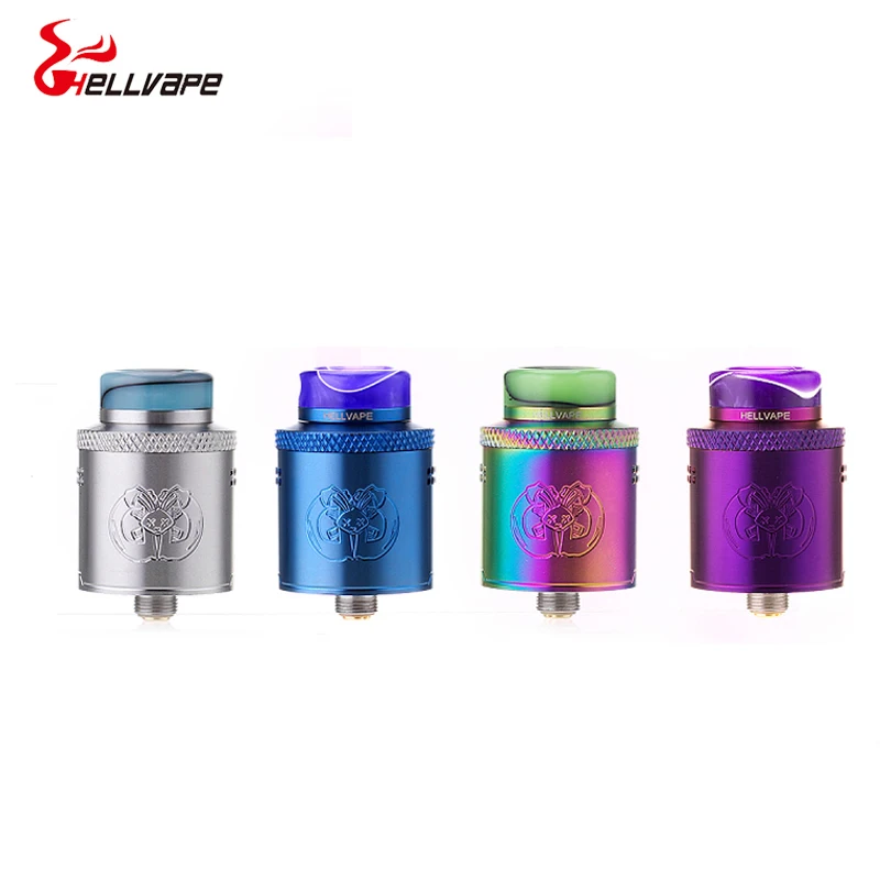Оригинальный распылитель Hellvape Drop Dead RDA 24 мм диаметр 14 отверстий для воздушного