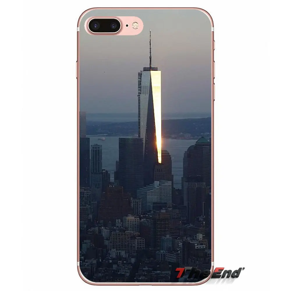 One World Trade Center Freedom Tower чехол для iPhone X 4 4S 5 5S 5C SE 6 6S 7 8 Plus Samsung Galaxy J1 J3 J5 J7 A3 A5 2016 2017 |