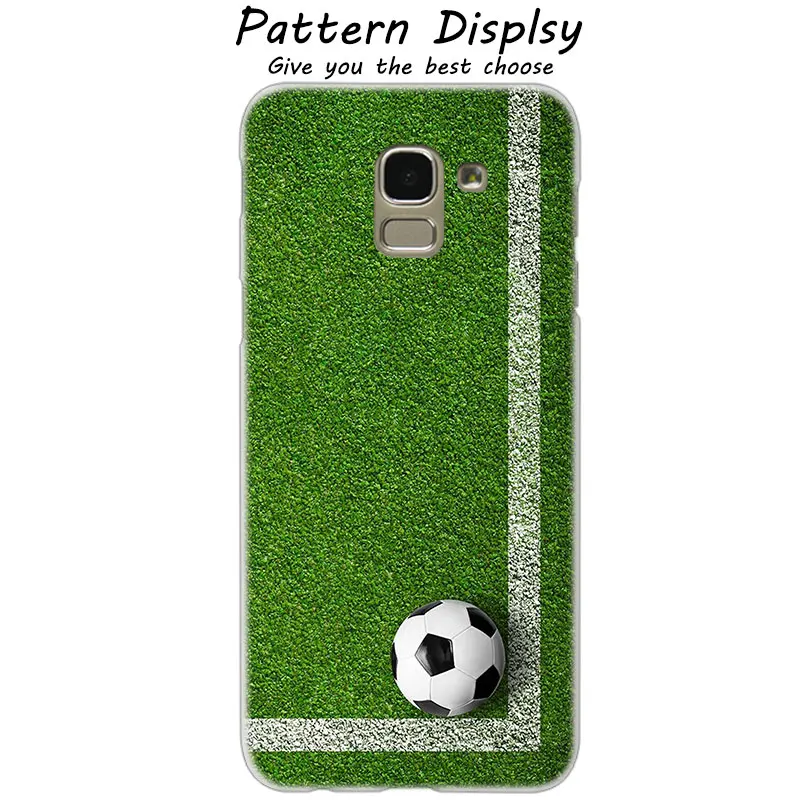 MLLSE Футбол поле прозрачный чехол КРЫШКА ДЛЯ samsung Galaxy J2 J4 CORE J3 J5 J7 ЕС J8 J6 J4 Plus J7 превосходно горячо - Цвет: 03