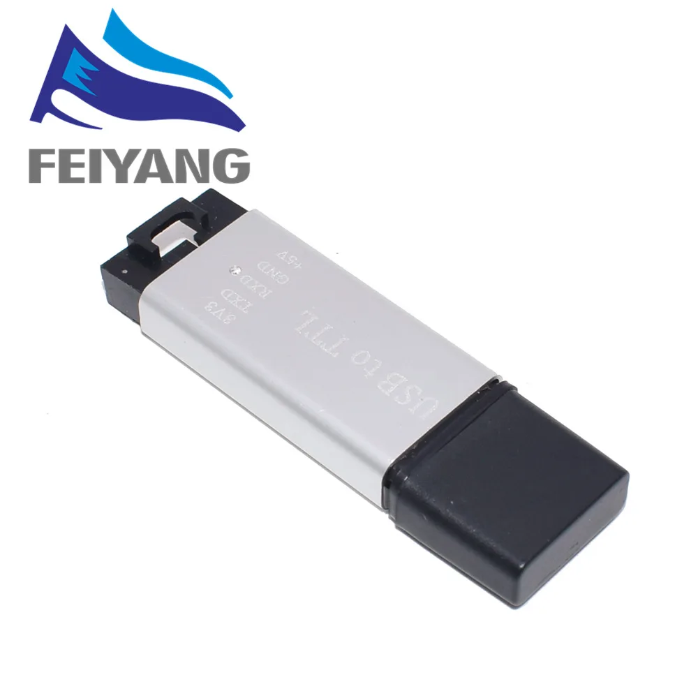 Алюминиевый корпус CP2102 USB 2 0 для TTL UART модуля 6-контактный последовательный