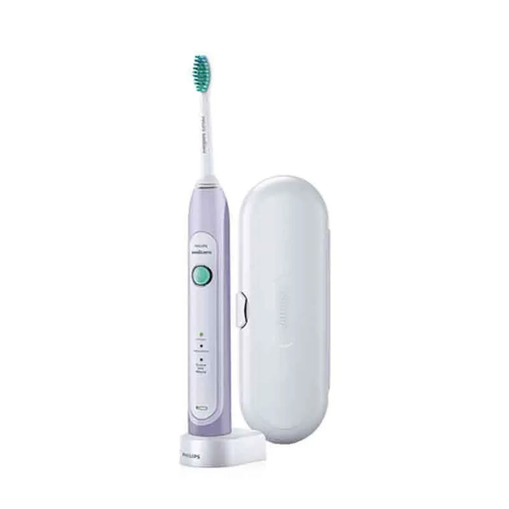 Philips sonic are Healthy White HX6721/35 Умная Автоматическая отбеливающая звуковая зубная щетка для взрослых с 3 режимами чистки зубов и чехол для путешествий