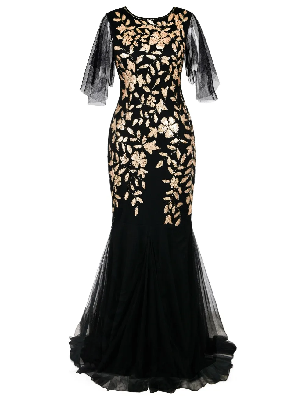 Руководство PrettyGuide для женщин вечернее платье 1920s с блестками длинное