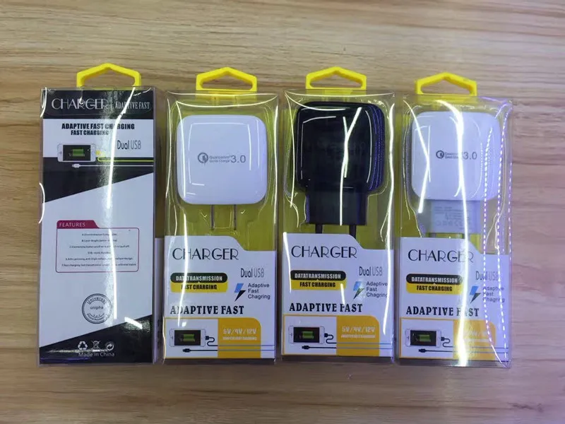 Быстрая зарядка 3 0 быстрое зарядное устройство USB для Xiaomi iPhone X 8 7 Samsung HTC M9 EU Plug