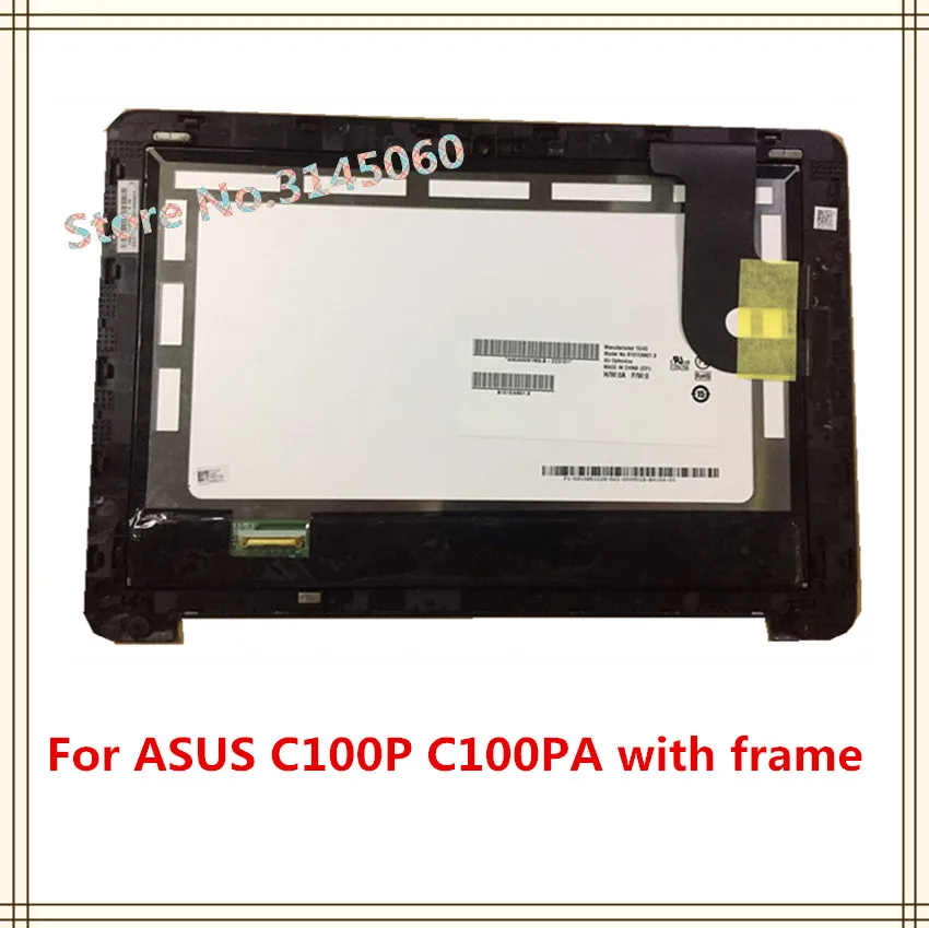 100% протестированный для ASUS Chromebook Flip C100PA 10 1 дюймовый планшетный ЖК дисплей с