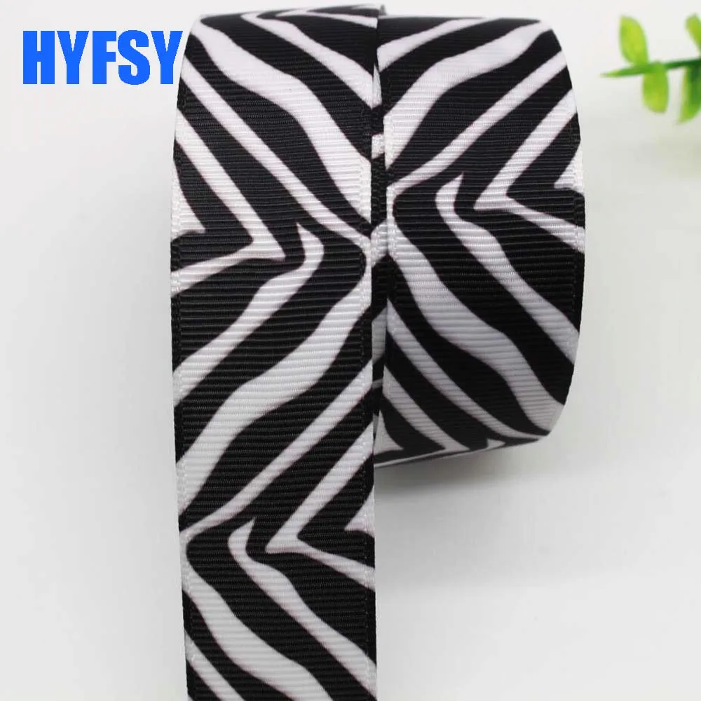 Hyfsy 10046 25 мм леопардовая лента 10 ярдов DIY бант для волос Подарочная упаковка с