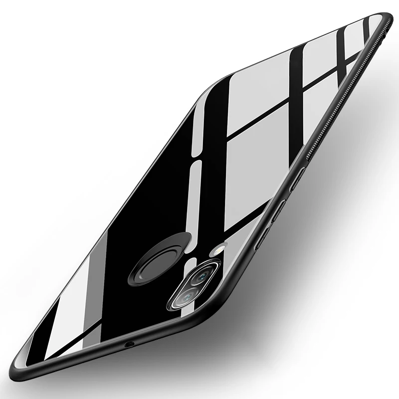 Стеклянный чехол для Samsung Galaxy M10 M20 KAPEED Роскошный телефона из закаленного стекла 9 H