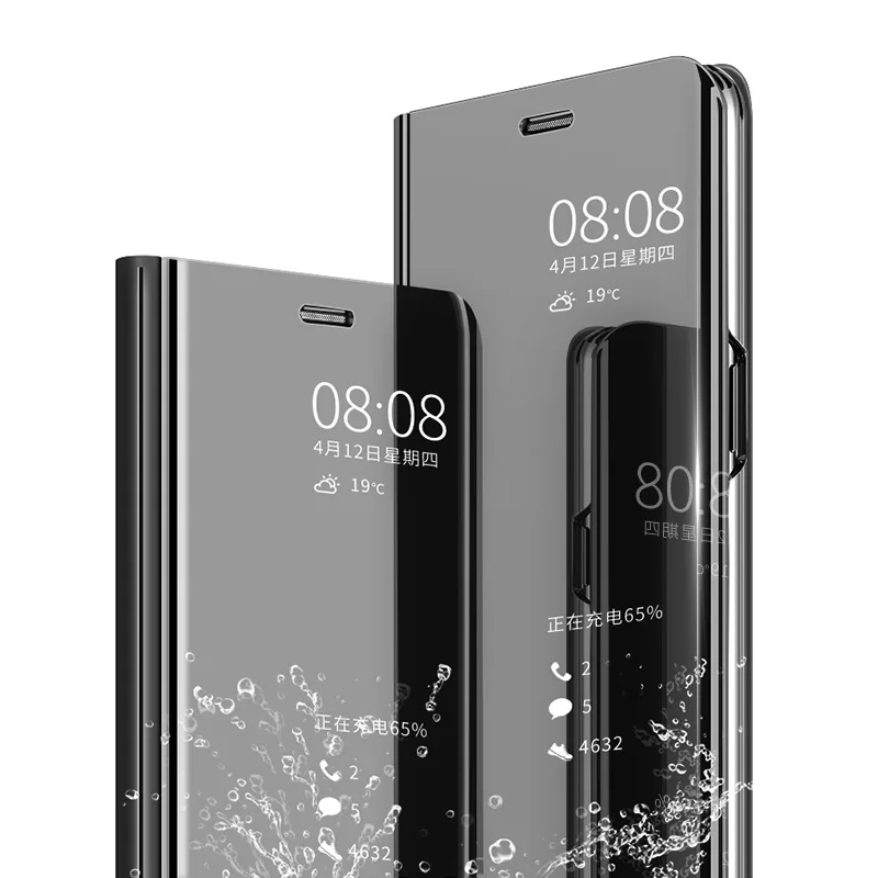 Зеркальный флип-чехол для Xiaomi Redmi Note 5 Pro 4 4X 5A Plus чехол Mi 5X A1 6X Note3 Mix 2 прозрачный