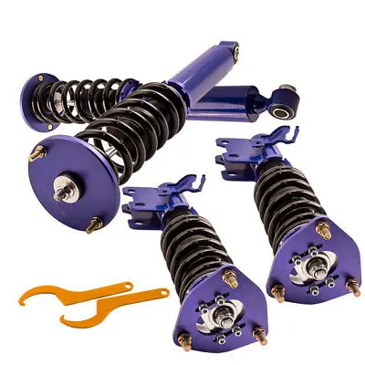 Полный Coilovers стойки подвески ударные наборы для Nissan S14 200SX 240SX LE SE R 94 98 катушки