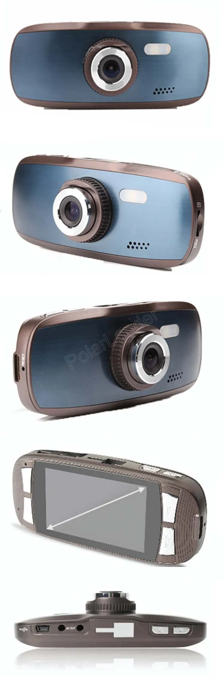 Новинка Автомобильный видеорегистратор 2 7 дюйма Full HD 1080P камера H200/G1W с