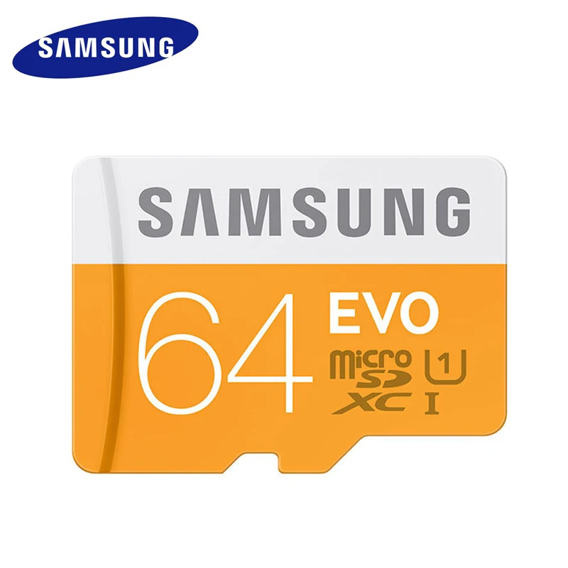 SAMSUNG карта памяти Micro SD Карты Памяти 64 ГБ 32 16 MicroSD SDHC SDXC Макс 48 М/с EVO