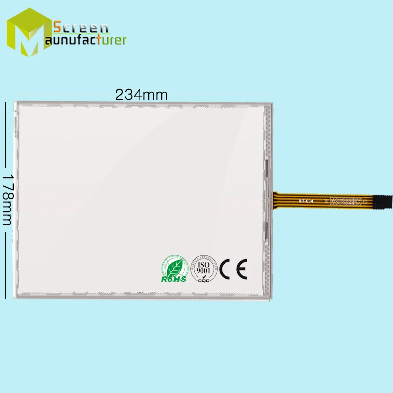 Новый 10 4 ''резистивный сенсорный экран для AMT 2507 AMT2507 Industry PDA дюймов Сенсорная