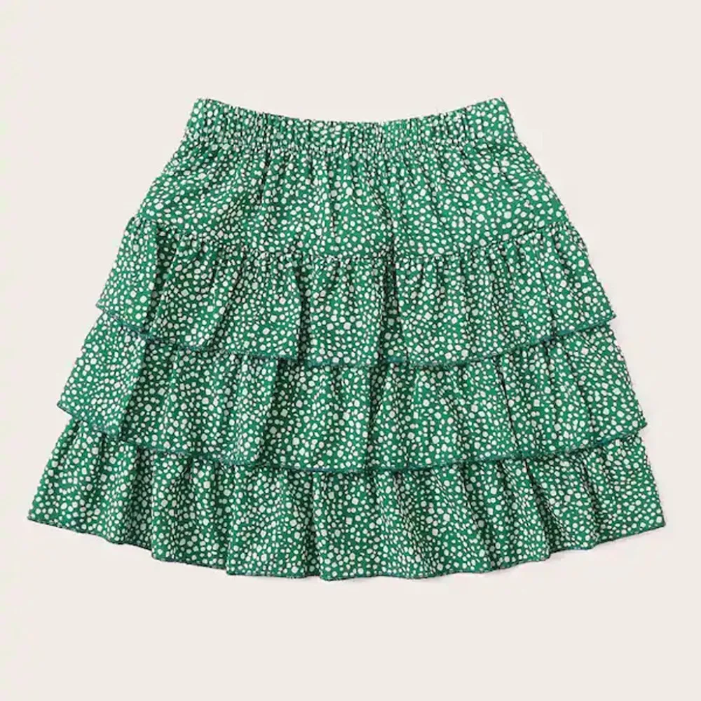 Женская юбка с высокой талией повседневная короткая в Корейском стиле весна лето