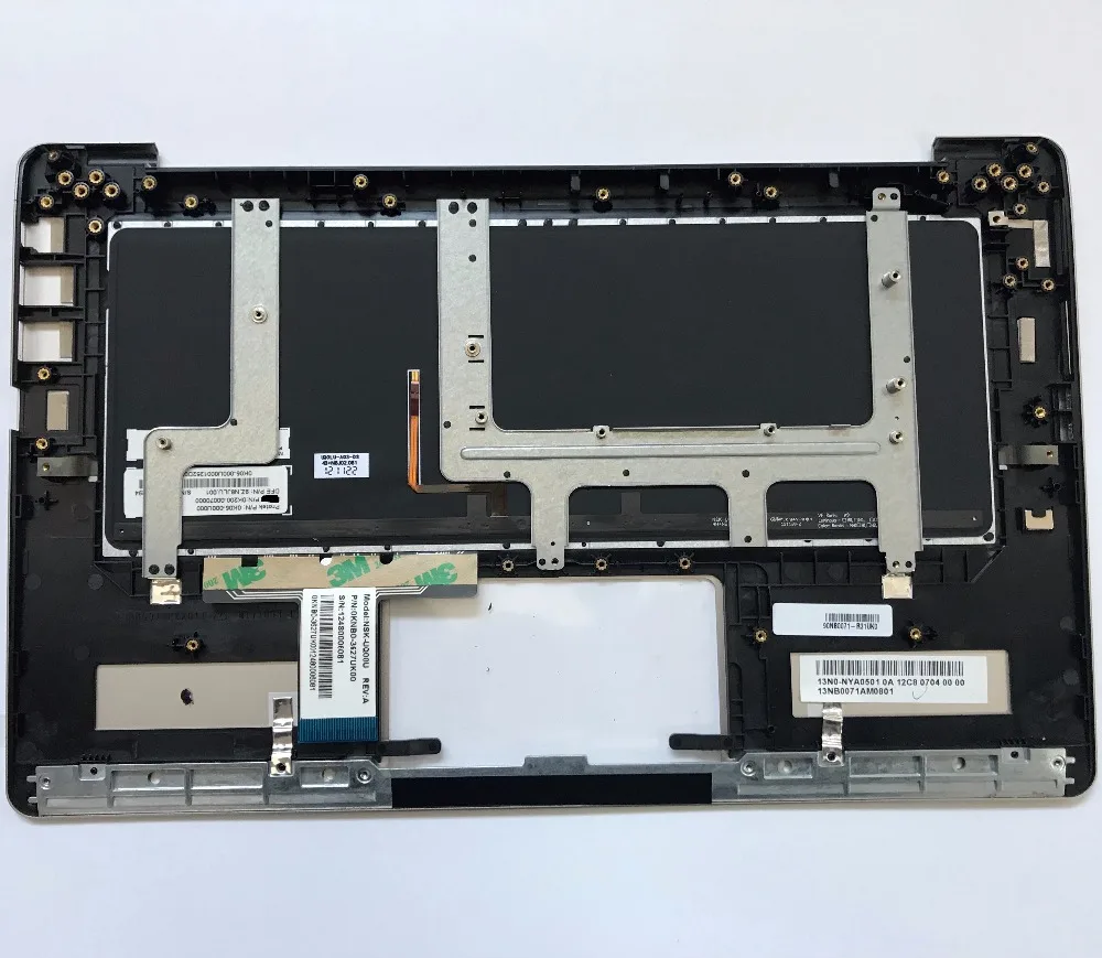 Новая Оригинальная английская клавиатура для Asus TX300CA легкая Золотая подставка