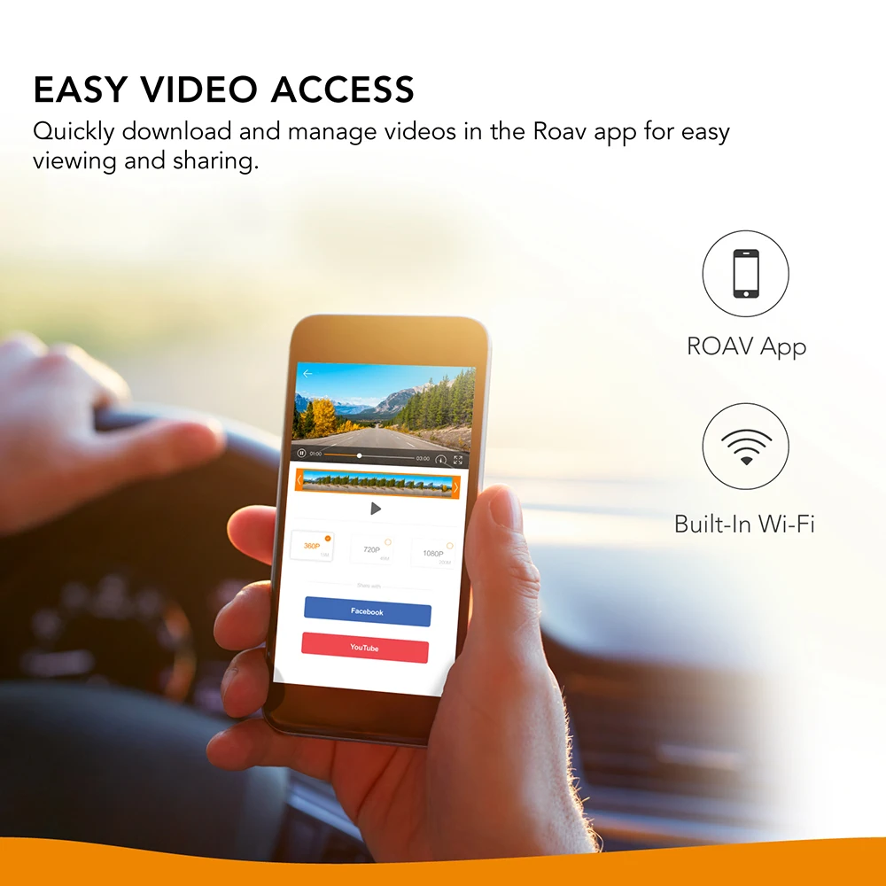 Roav по Anker Dash Cam C2 Pro с FHD 1080p Sony Starvis Сенсор 4 канальная широкоугольный объектив