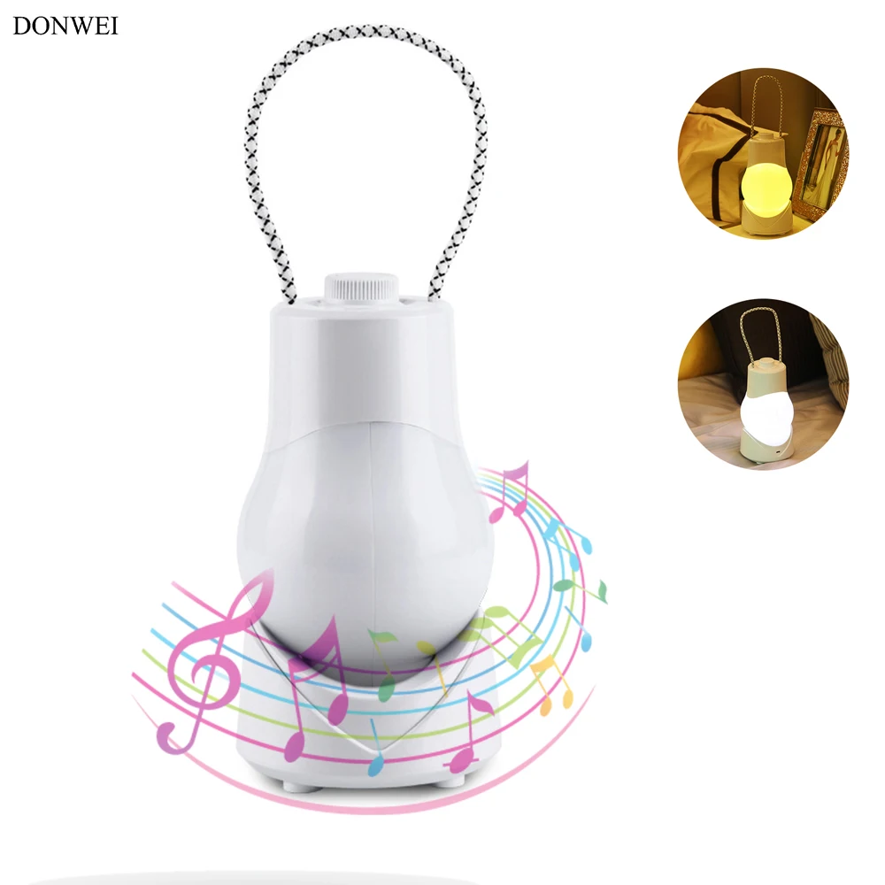 DONWEI перезаряжаемый светодиодный светильник с регулируемой яркостью портативный