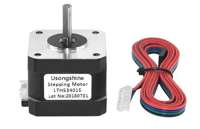 

1pcs 17HS3401S Good Quality 4-lead Nema17 Stepper Motor 42 motor 42BYGH 1.3A CE ROSH ISO CNC for 3D printer