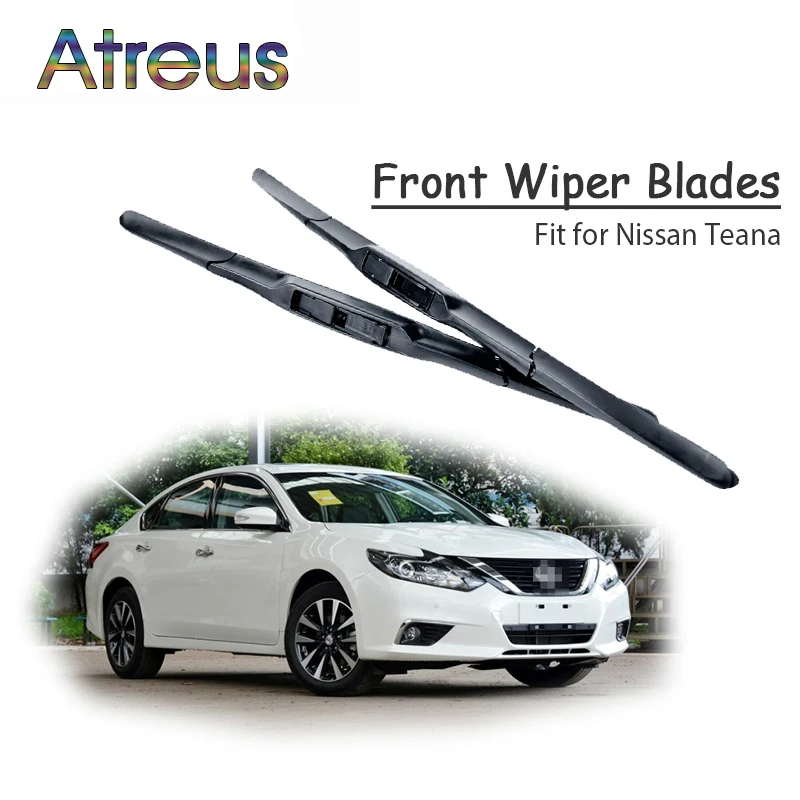 

2 шт., резиновые передние щетки стеклоочистителя для Nissan Teana 2003-2018