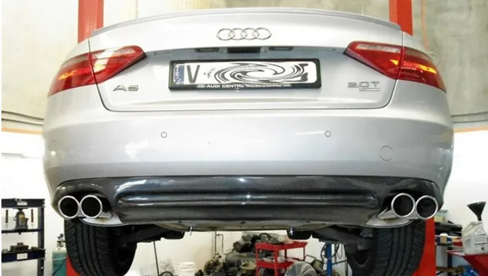 Задний спойлер для Audi A5 S5 Coupe 2008 2016 из углеродного волокна высококачественный