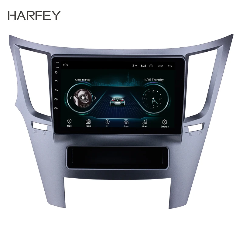 Автомобильный радиоприемник Harfey 9 дюймов GPS сенсорный экран Android 1 для SUBARU LEGACY Subaru