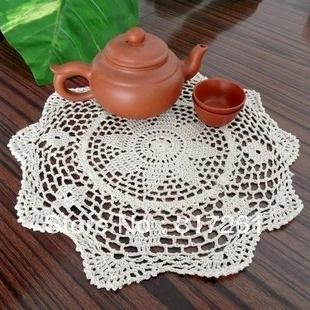 Модный 33 см Алмазный цветочный кружевной коврик ZAKKA для чайной чашки подставка