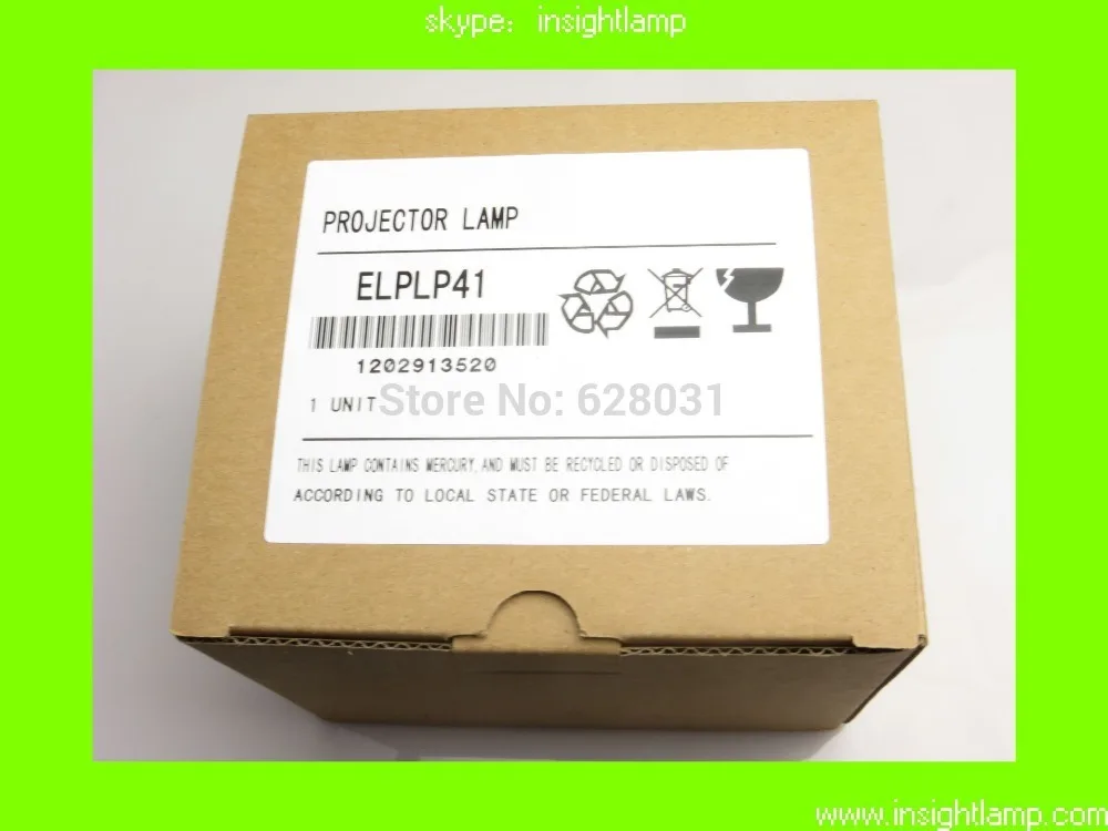 Лампа и для проектора с корпусом/чехол проекторов EMP S5/S6/S6 +/S52 S62/X5/X6/X52/X62/EX30/ EX50 TW420 W6