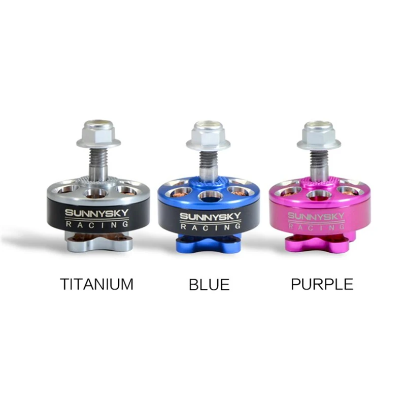1 пара Sunnysky R2204 R2205 R2207 1800 кв 2300 2580 бесщеточный двигатель CW CCW для FPV гоночного