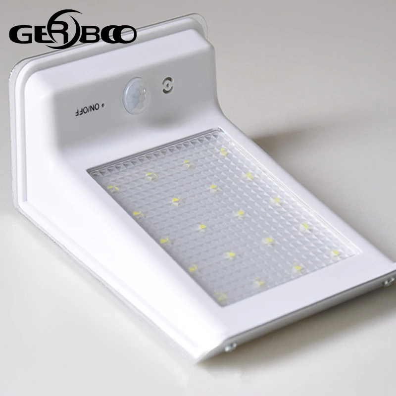 Солнечная энергия Сад безопасности лампа 20LED Открытый Путь пятно света солнечное
