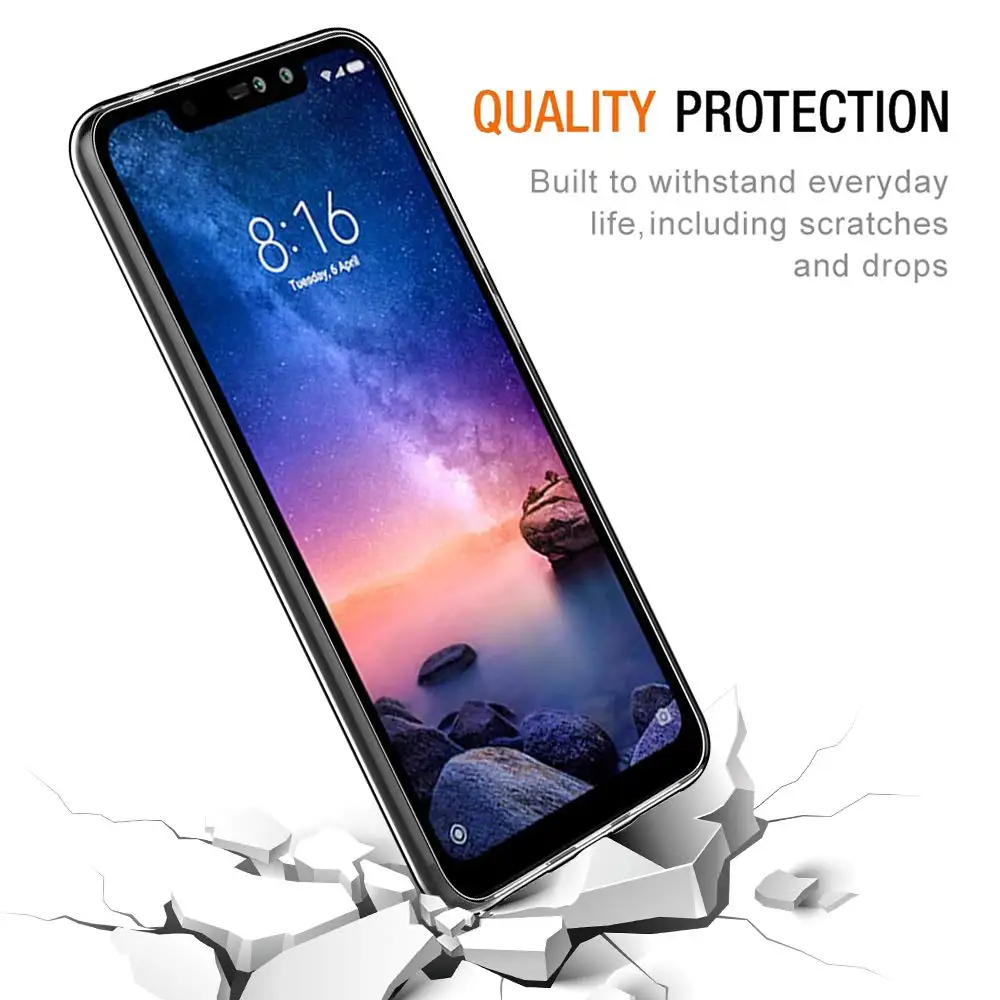 Прозрачный тонкий мягкий чехол из ТПУ с цветочным узором для Xiaomi Mi 9 8 Lite A2 A1 Redmi Note 7