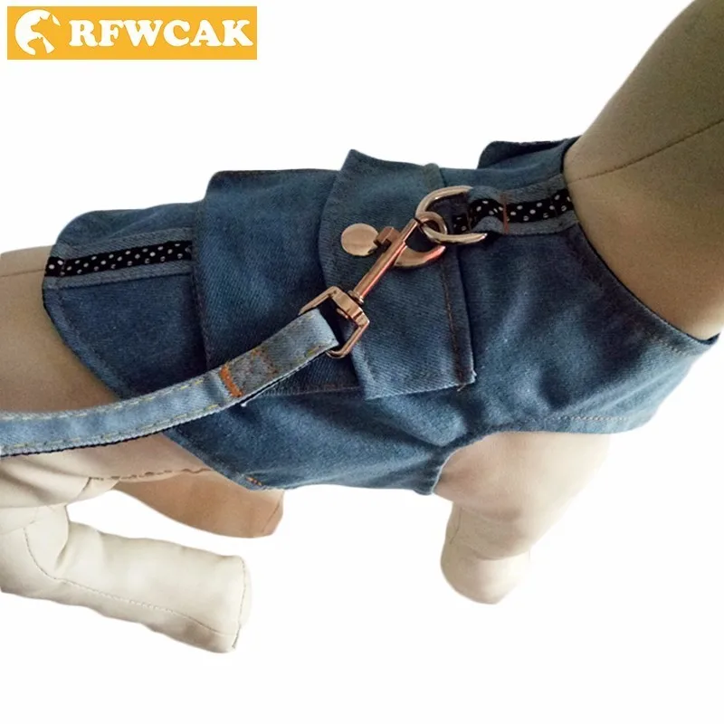 RFWCAK модный карманный дизайн домашних животных поводок плюшевый щенок ковбойский