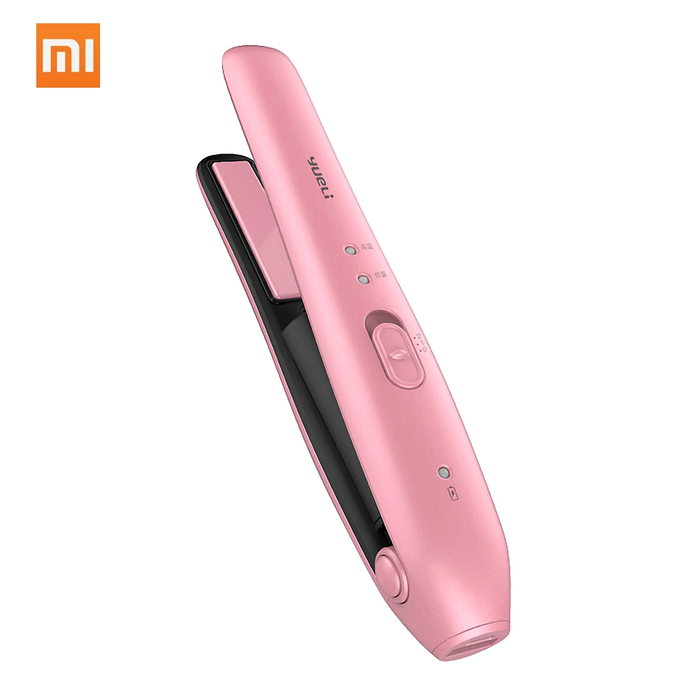 Беспроводной мини-выпрямитель для волос Xiaomi mijia yueLi, аккумулятор 2500 мАч, портативный светодиодный индикатор для путешествий, дома, офиса