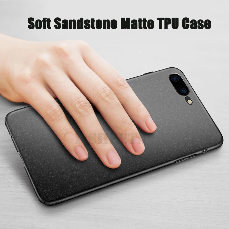 Для OnePlus 6 6T тонкий матовый Скраб из песчаника ультра мягкий Силиконовый ТПУ чехол