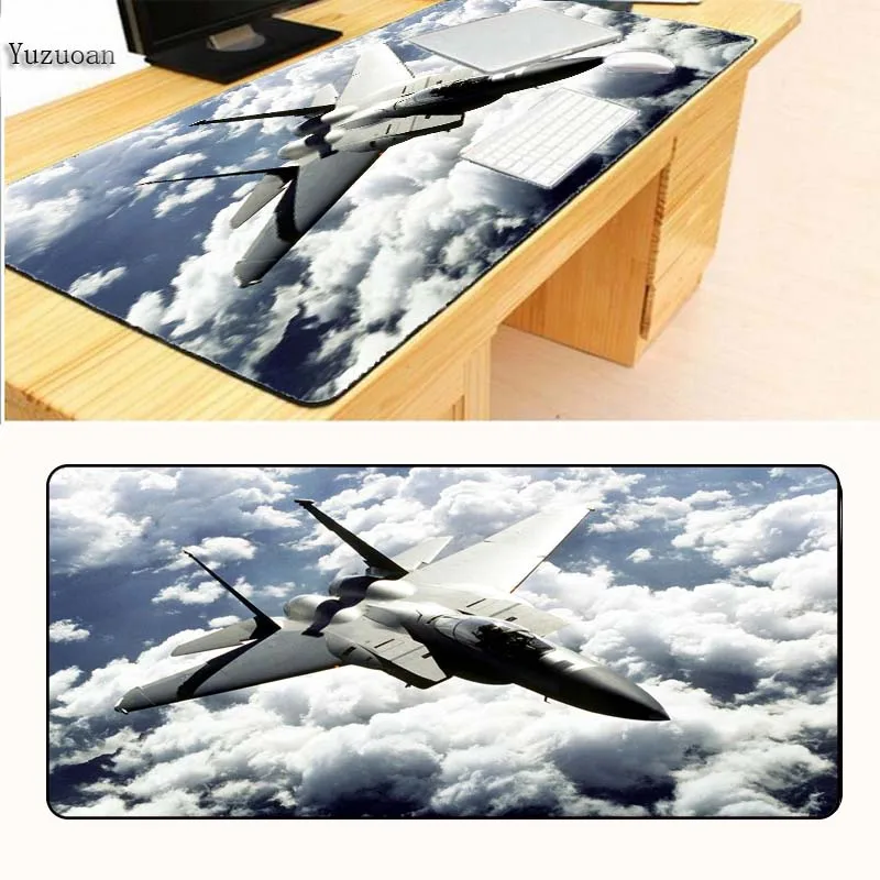 300X600X2MM Yuzuoan,, большой край, блокировка, мой любимый самолет, Airbus, кабина для геймеров, скоростные мыши, розничная, маленький резиновый Настольный коврик для мыши - Цвет: 300X600X2MM