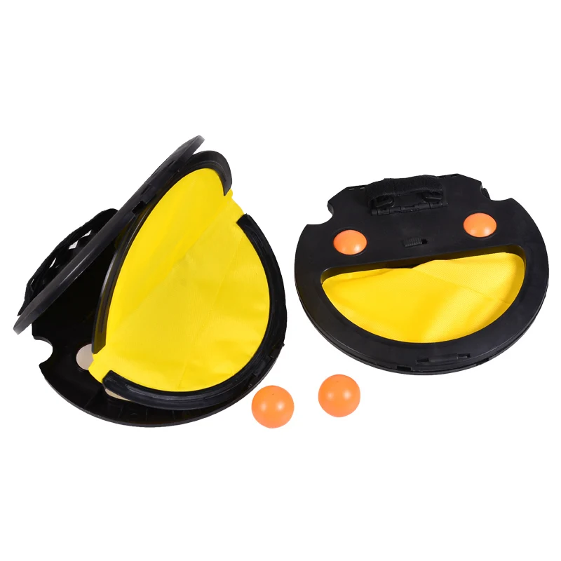 

Ruizhi 2pcs Children Throw Catch Hand Hold Ball Rackets Suit Outdoor Sports Toys Parent-Child Interaction Game Kids Toys RZ1069