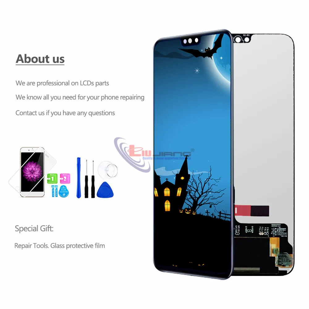 Новинка 5 45 дюйма для Huawei Honor 8X фотографический ЖК дисплей с сенсорным экраном и