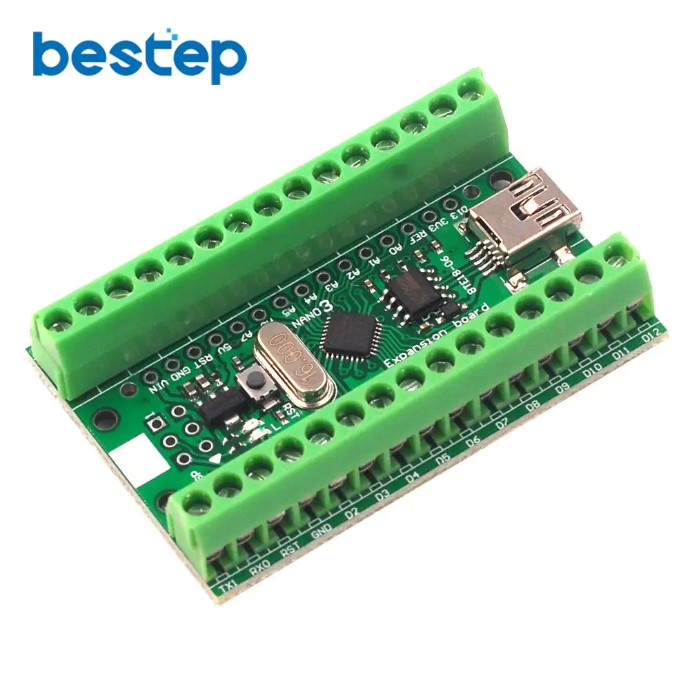 CH340G CH340 Nano V3.0 ATMEGA328P терминал модуль расширения микроконтроллер платы Micro USB для