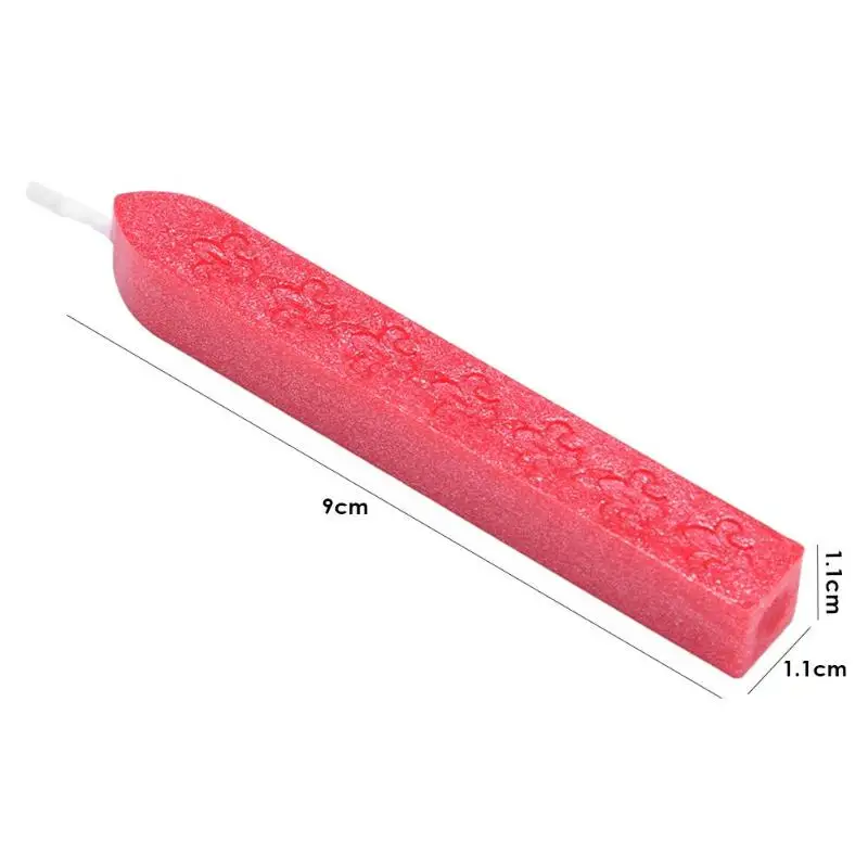 A Bean Red 19 цветов, ретро, сделай сам, уплотнительная полоса, воск, палочка, краски, штампы для конвертов, букв, свадебных приглашений, ручной работы, штамповки, инструменты - Цвет: A Bean Red