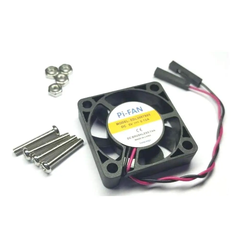 

DC 5V 12V 2Pin Dupont 3007 3cm 30mm x 7mm PC Cooling Fan