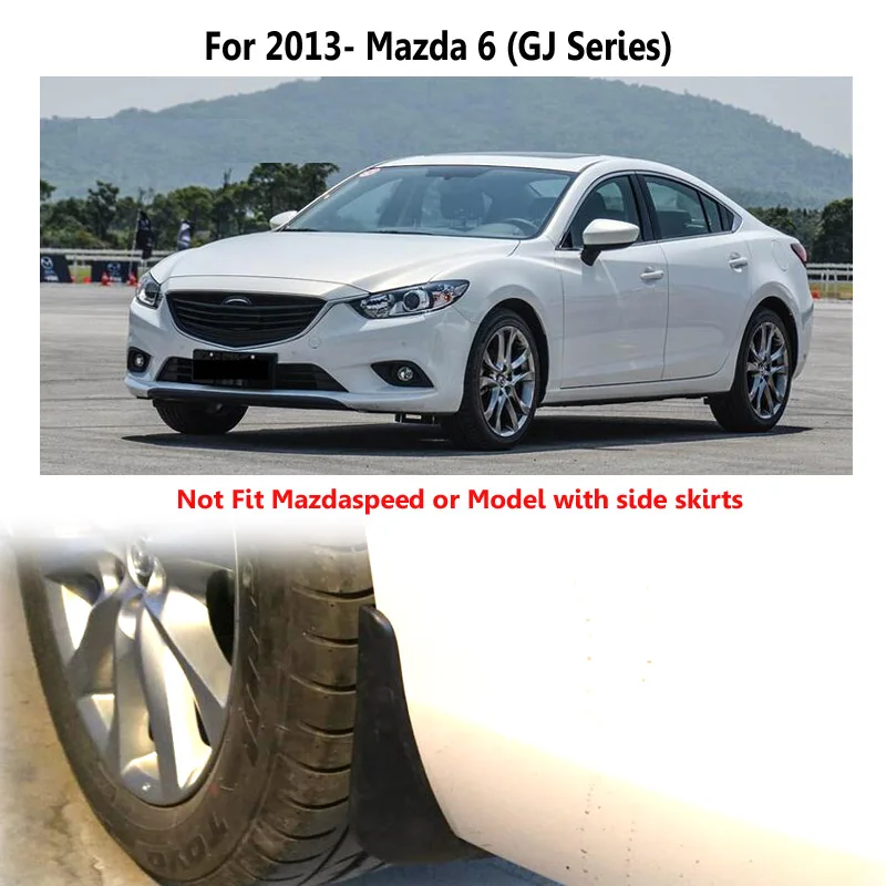 Комплект брызговиков OE для Mazda 6 Atenza GHR1V3450 /1V3460 2014 2019|car mud flaps|splash guardmud flaps |
