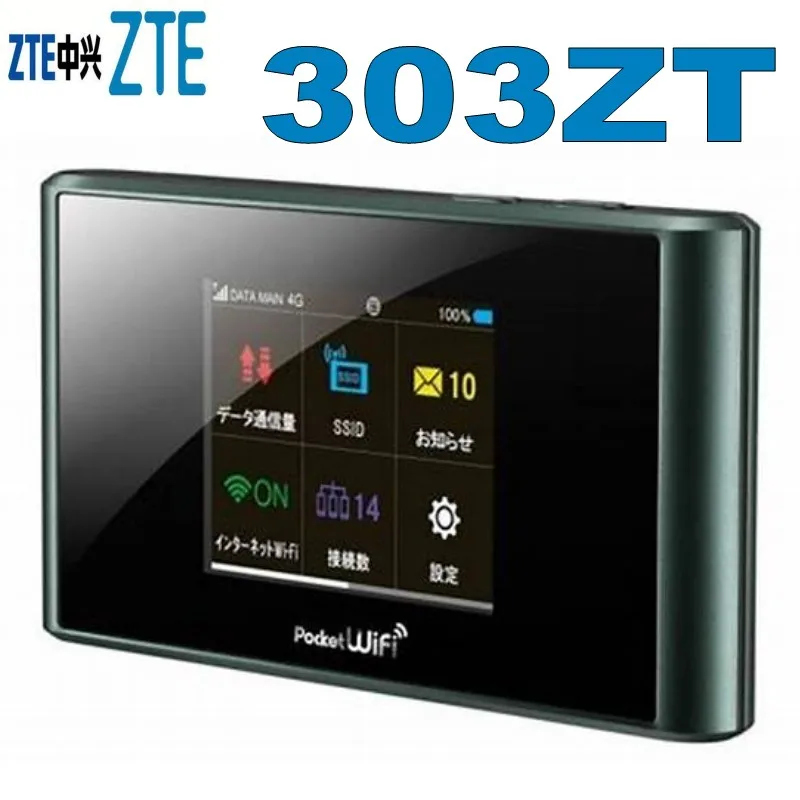 ZTE Softbank 303zt LTE 4G Wi Fi карманный маршрутизатор разблокирован|4g wifi pocket router|pocket routerwifi