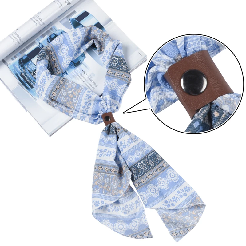 ladies female scarves headband spring simple scarf long foulards femme accessories Print Infinity Loop Scarf Gift for morther | Аксессуары