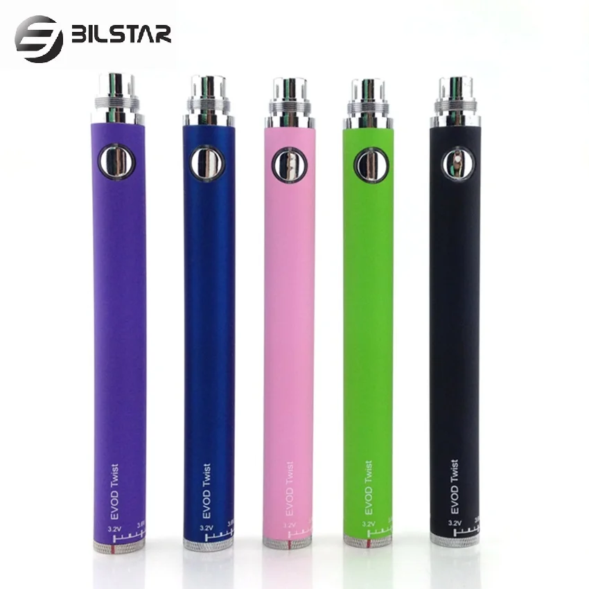 Аккумулятор электронной сигареты Bilstar Evod Twist VV 1100 мАч 3 2-4 8 в | Электроника
