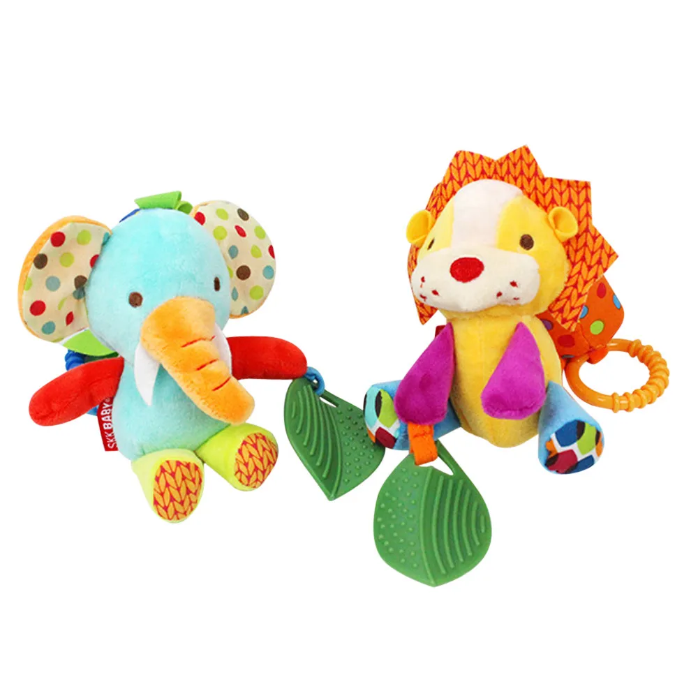 Подвесная игрушка для детской коляски развивающая милая кукла животное